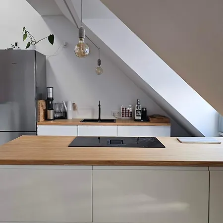 Apartmán Stadtwohnung 110qm Mit Dachterrasse Ueber Zwei Etagen *